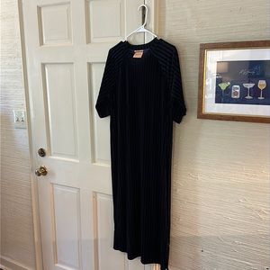 Navy Velour Scotch and Soda dress